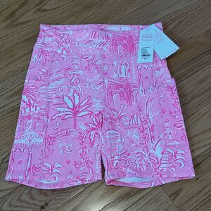 Lilly Pulitzer Weekender High Rise Bike Shorts Medium
